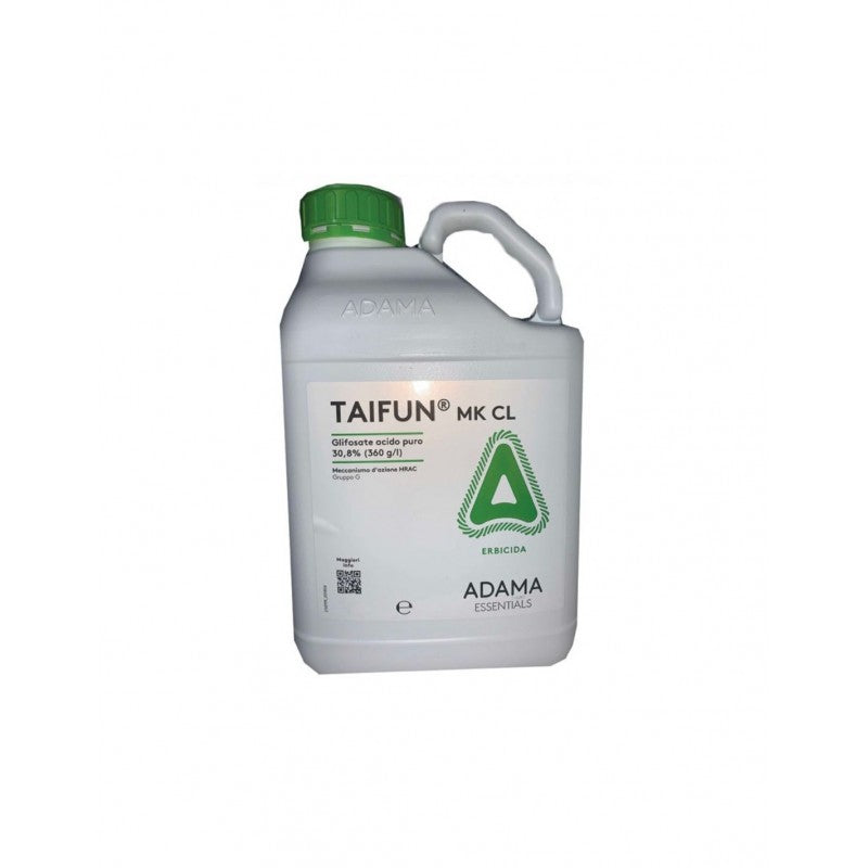 ADAMA TAIFUN MK CL HERBICIDE TOTAL HERBICIDE SEC À USAGES MULTIPLES GLYPHOSATE LT.5 