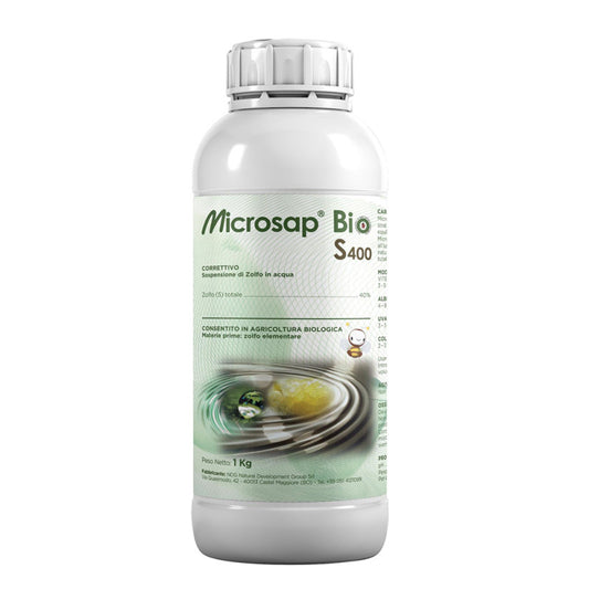 MICROSAP BIO S400 fertilizzante a base di zolfo